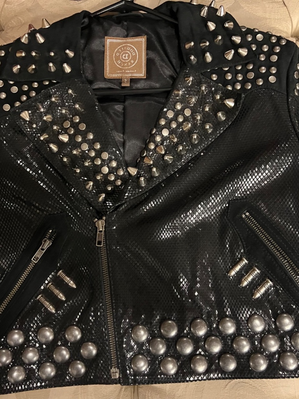 Double D Ranch Leather Jacket - Picture 2 of 7